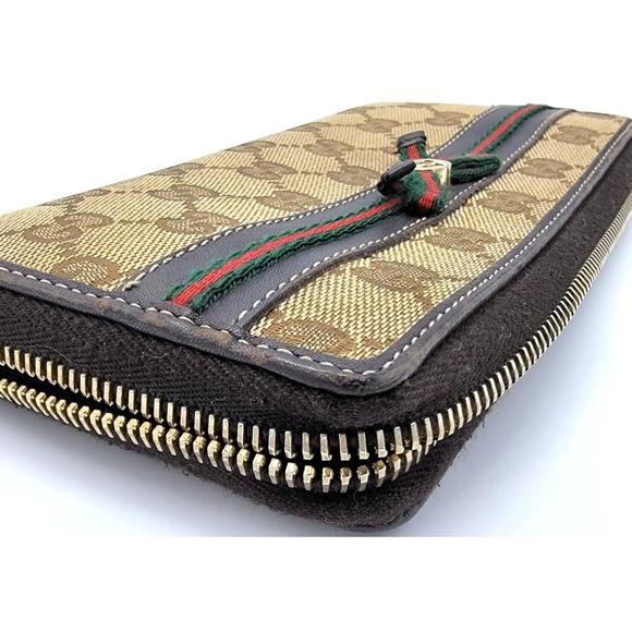 Auth Gucci Wallet Gg Canvas Beige Brown #78330G19B - Picture 13 of 15